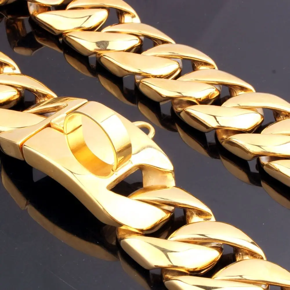 
American Bully Head Chains Steel Pink Cuban Link French Bulldog Heavy Duty Collar For Pitbull Dog Chain 