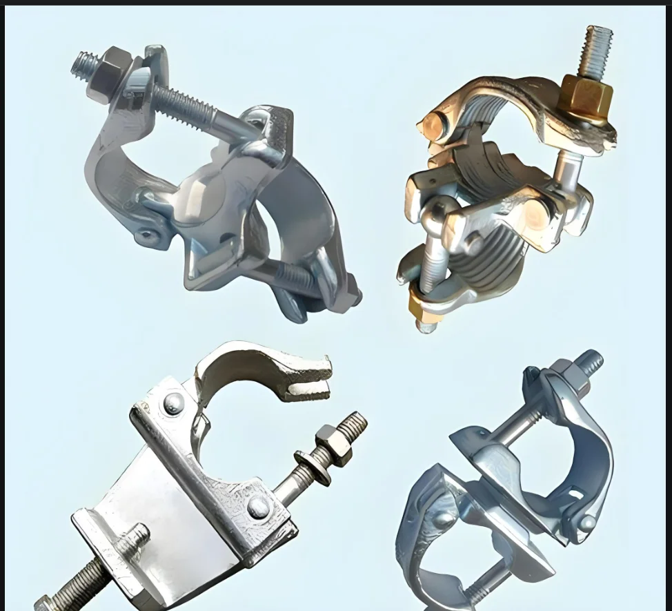 Factory Price Scaffolding Pipe Clamps Metal Construction to Secure Rotating Scaffolding Connectors Rotating Fasteners