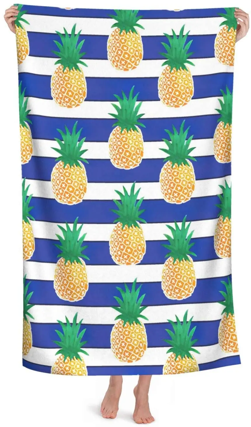 
Custom cartoon Dry Beach Towel 3D Printed Microfiber Travel Towel for Beach, Pool Gym, Camping, Yoga, Picnic 