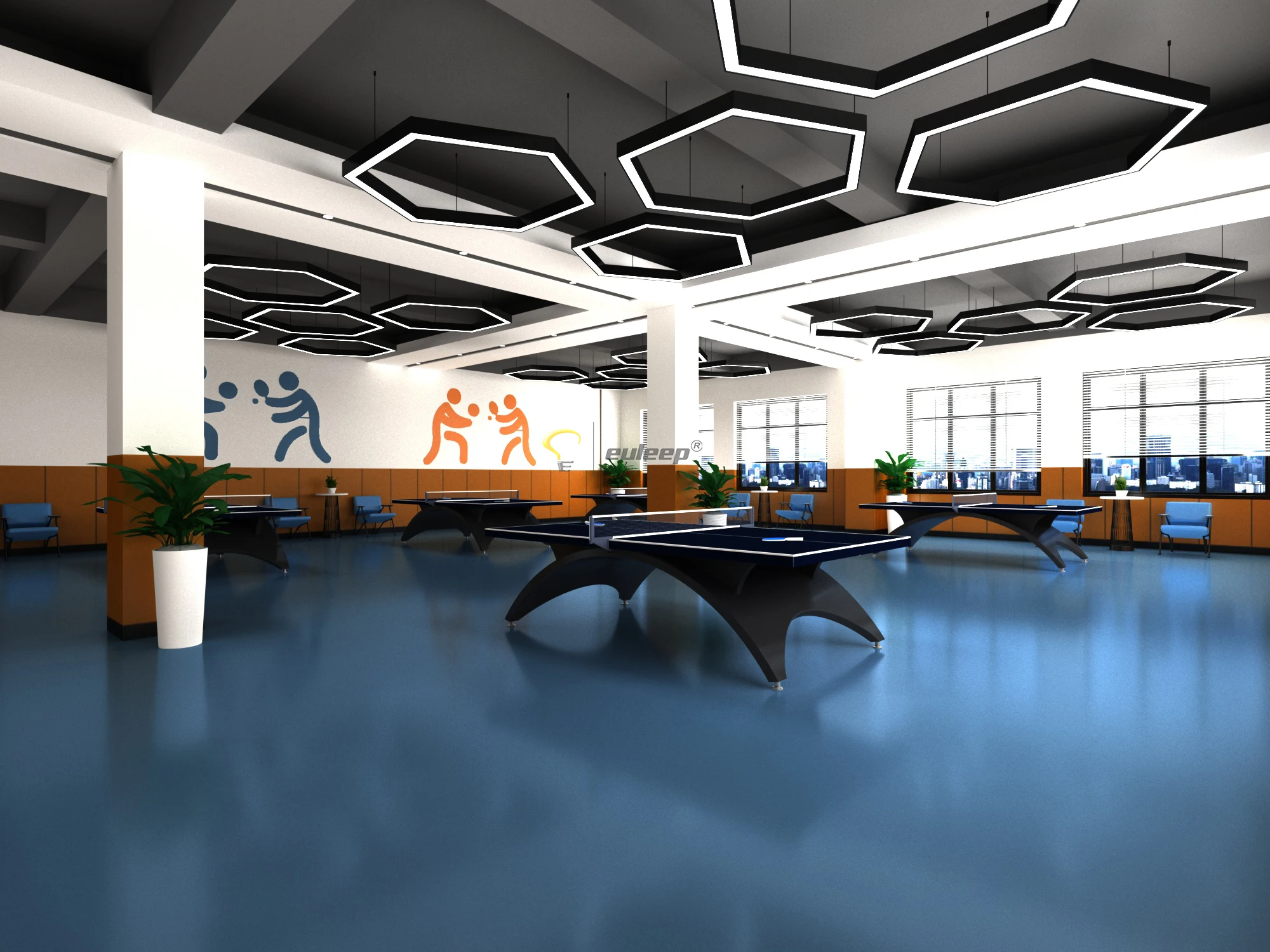 SHENZHEN factory whole sale designer hexagonal led light customized pendant hexagon lights for decorative ceiling light