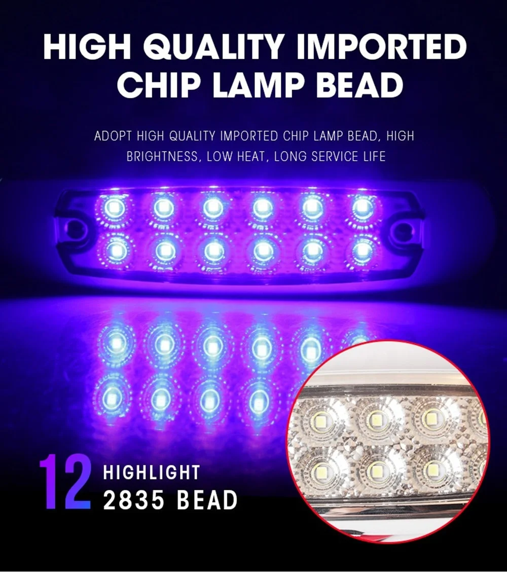 СВЕТОДИОДНЫЕ ПОВОРОТНЫЕ стоп-сигналы, задние сигнальные огни 6,4 дюйма, отражатель в форме рыбы, 10 в, 12 В, 24 В, 30 В для грузовиков, запчасти для ламп, прицепов, комбинированные задние фонари