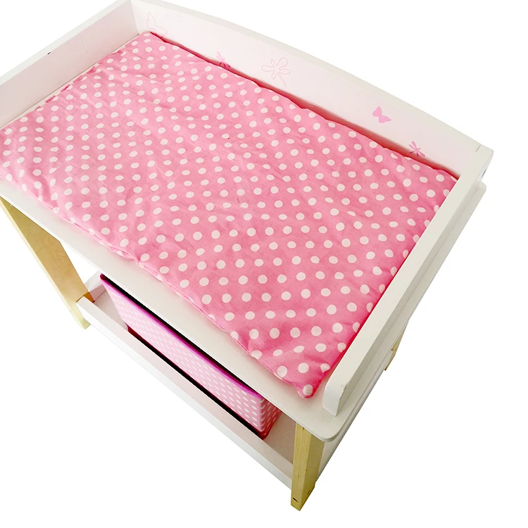 Custom Free design stuffed toy beds dolls wooden cradle bed hanging toys reborn baby doll cribs