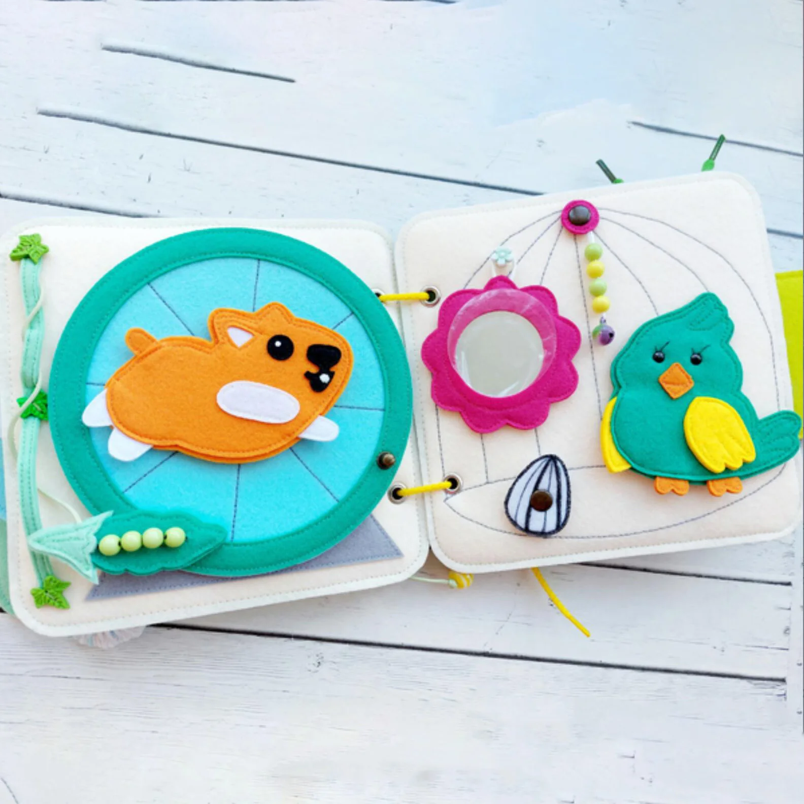 Education Toys Felt Cloth Book Learning Resources Diy Story Quiet Book Intelligence Development Baby Books For Children New