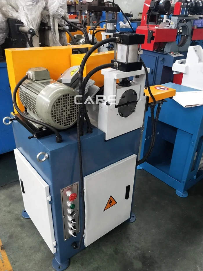Single head round bar beveling machine metal pipe and bar chamfering machine