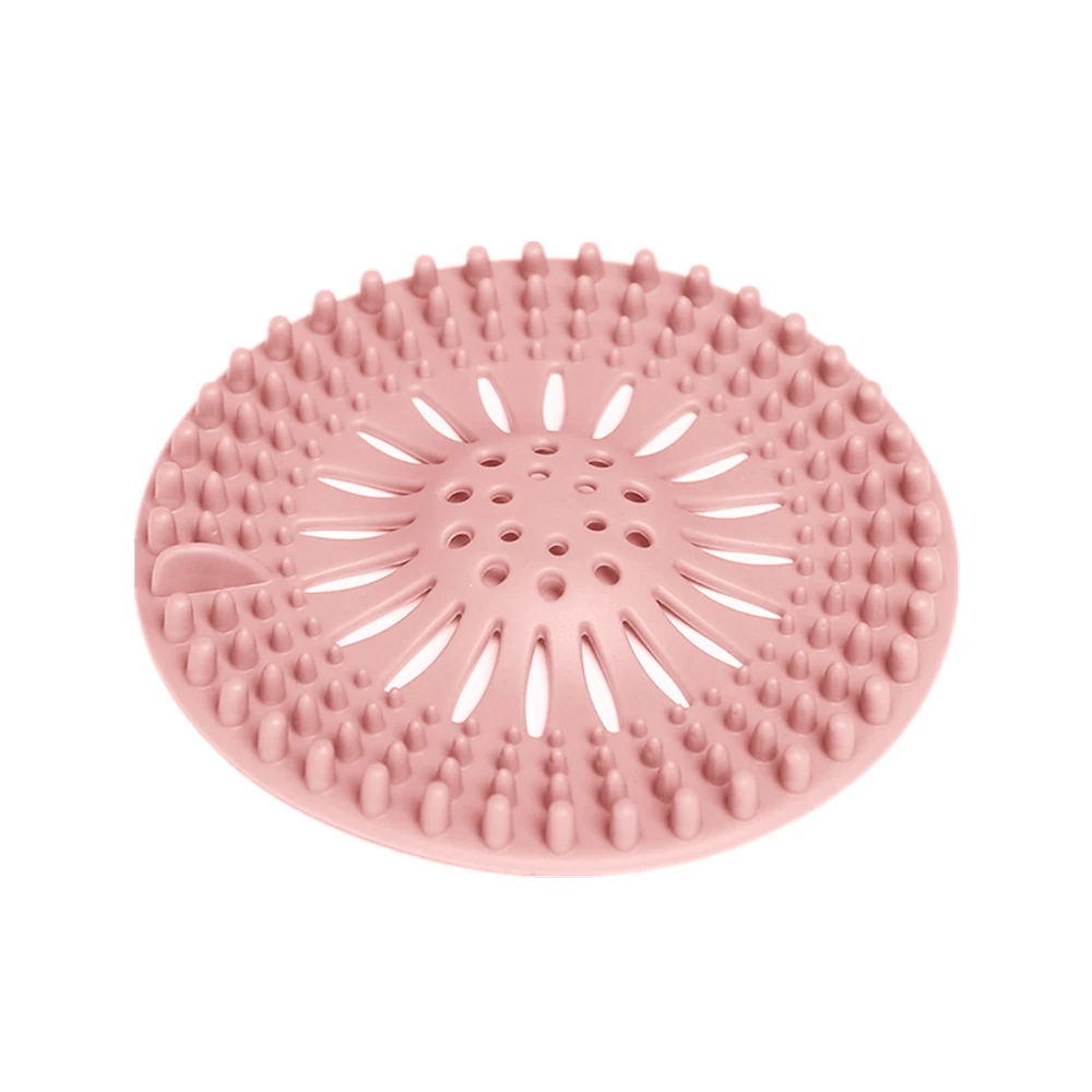 Sink Sewer Filter Shower Drain Strainers Bathtub Stopper Silicone Sink Plug Cover Hair Catchers Bathroom Universal Hair Filter