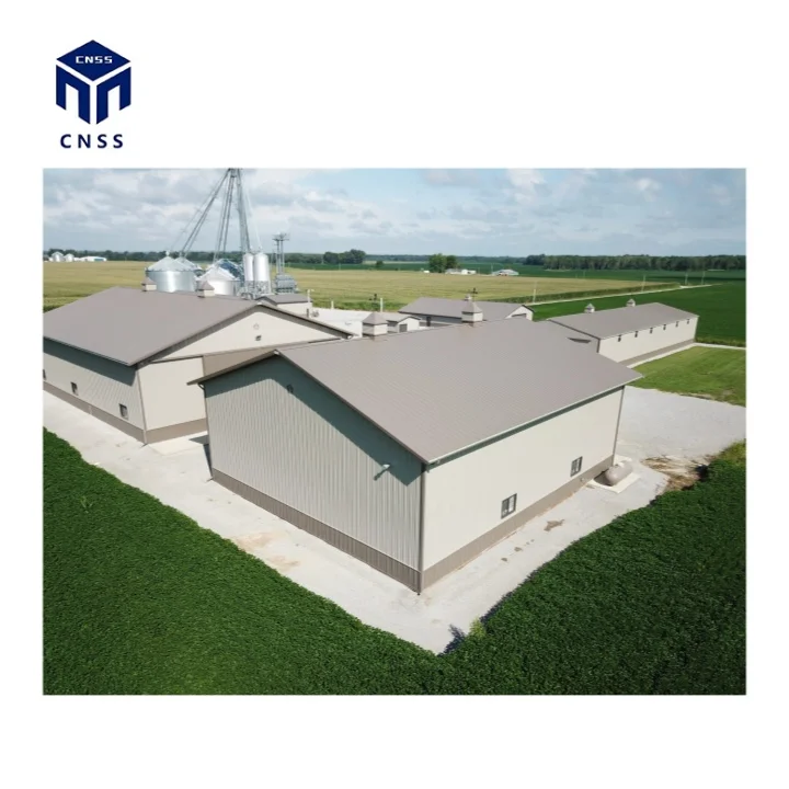 Prefab steel structure building factory made in China for sale