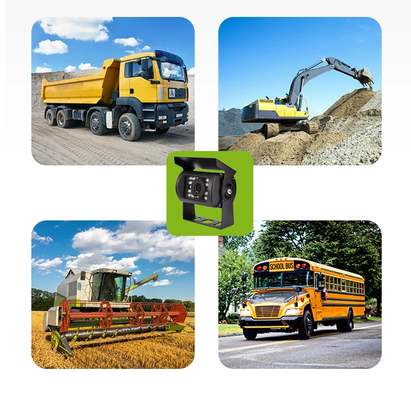 Truck Car Reversing Aid HD Night Vision Waterproof IP69K Rear View  Car Camera For Vehicle