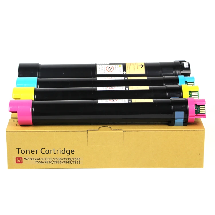 Japan Toner Toner Cartridge Compatible for Xerox WorkCentre 7525 7530 7535 7545 7556 7830 7835 7845 7855 For WC7525