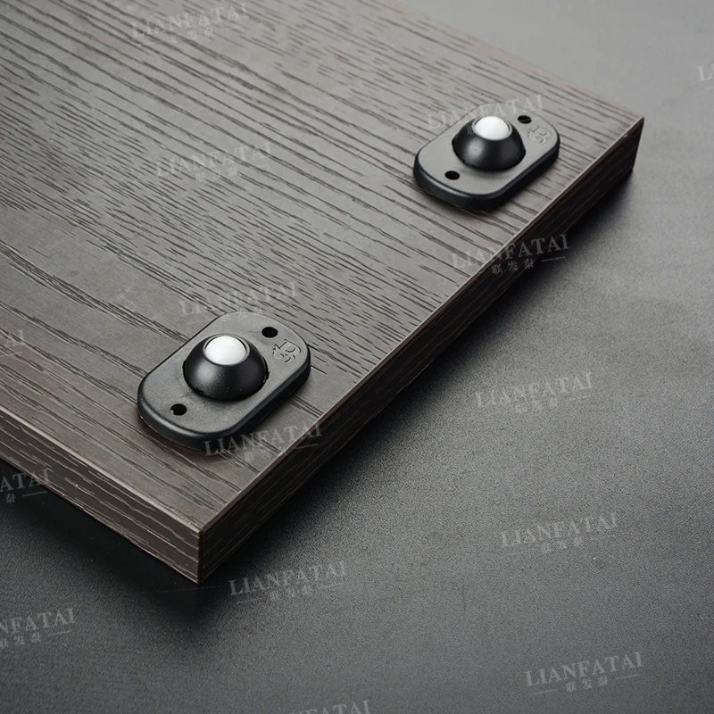 Universal Wheel Storage Rack with Small Wheels Household Bed Bottom Storage Box Wear-resistant Roller Adhesive Small Pulley