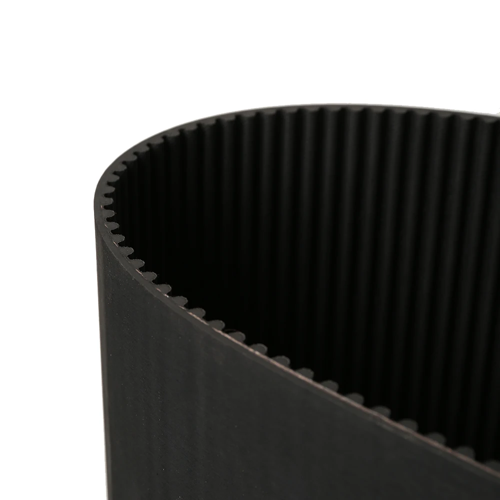 Can add baffle hole slot Customizable rubber timing belt HTD STD Trapezoidal tooth timing belt timing belt for cars