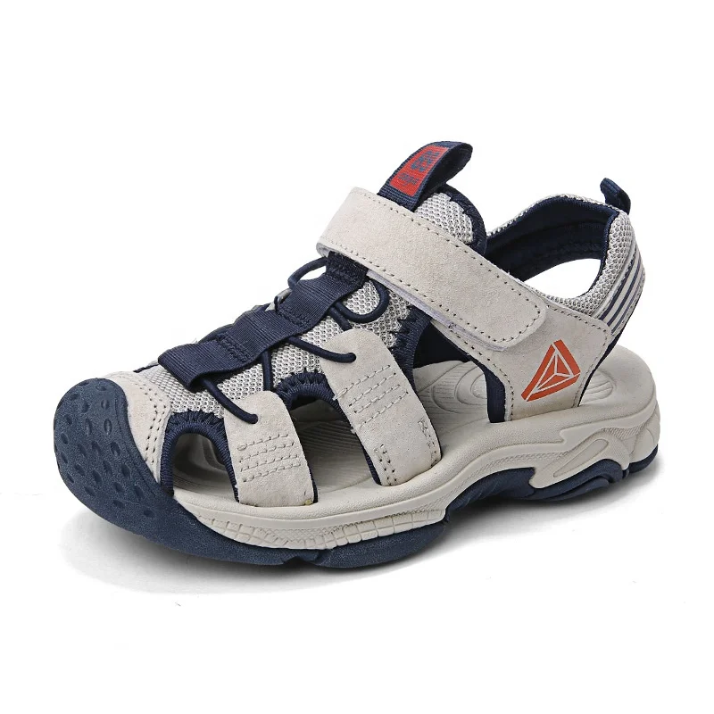 Лидер продаж, Летние Удобные модные сандалии для мальчиков по низкой цене