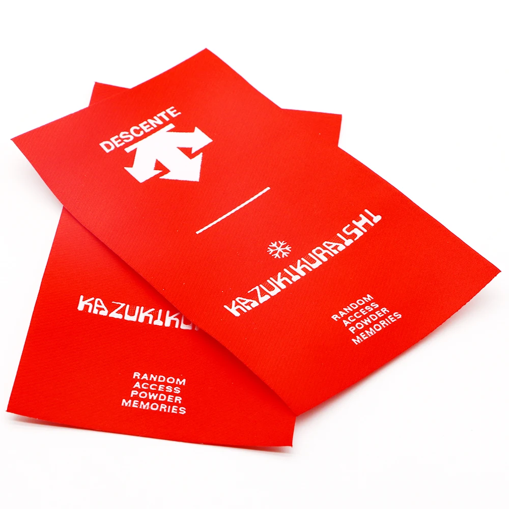 private clothing tag brands custom tagsfor clothes single cut woven labels for handmade items for clothes beanie tshirt garment