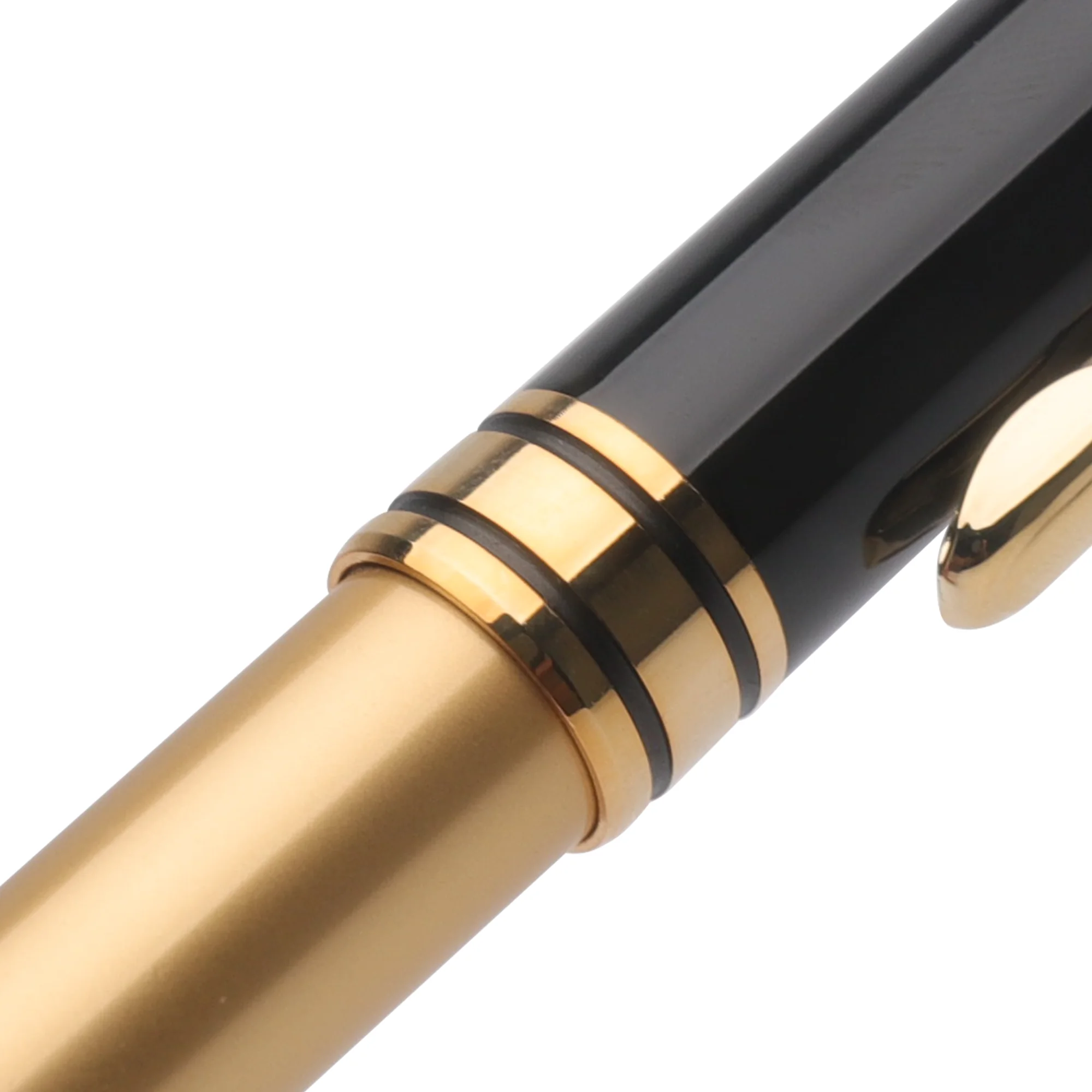 Stocked Luxury Gift Golden Ball Pen with Metal Parker Refill for Business Gift