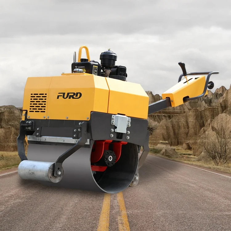FURD road roller 500kg walk behind asphalt compactor for sale