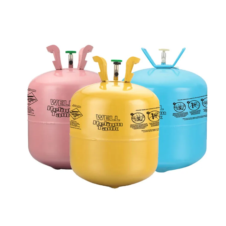 Birthday Baby Shower Party Gas Cylinder Disposable Helium ,low Pressure Helium Gas Cylinder