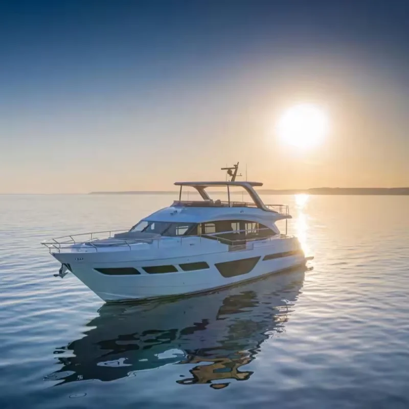 High quality and new technology 19 m  high  speed  fashionable   large  yacht  for  sport  and  entertainment