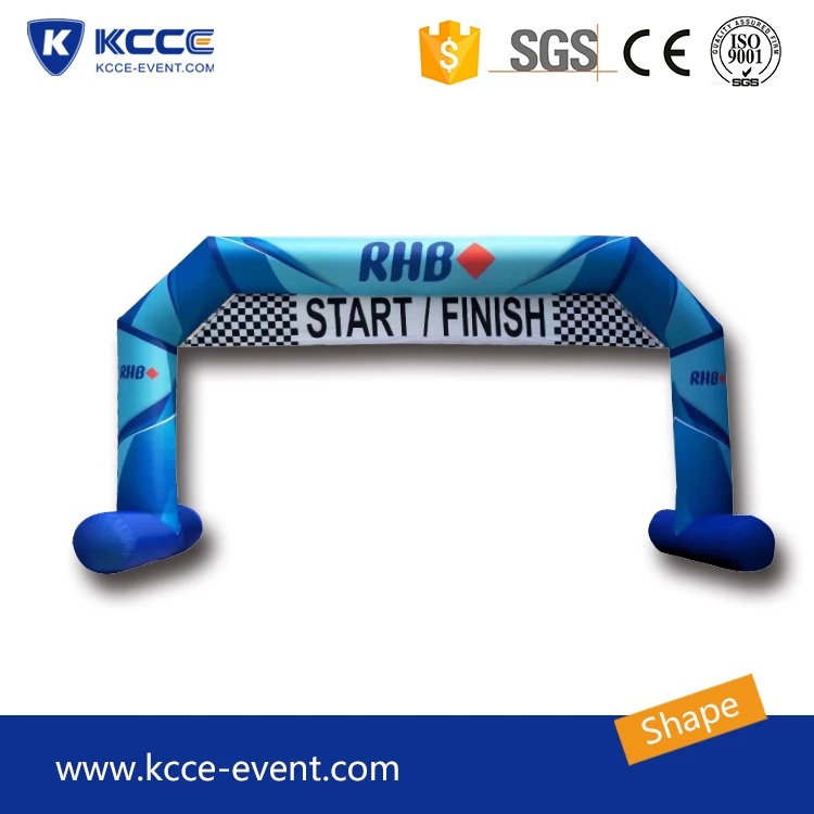 Kaicheng inflatable air sealed tube arch advertising hanging banners arch manufacture//