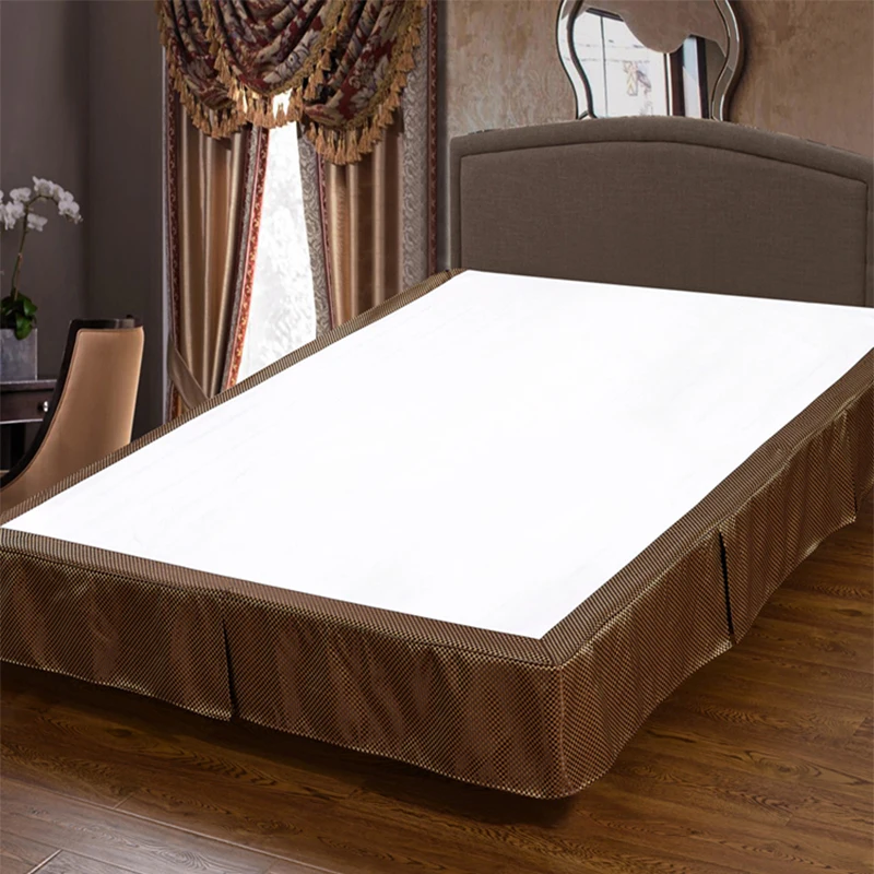 Luxury Decorative Bed Skirt Quilted Bed Skirts Fitted Bedding Hotel Bed Skirt For Mattress Cover Hotel Design Wholesale