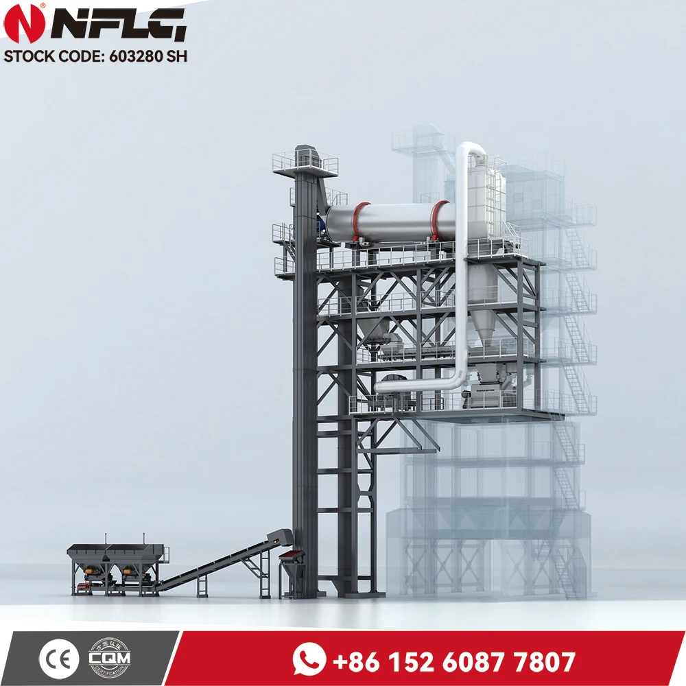 Alt Series Type Equipment 120Tph Hot Mix Asphalt Mixing Plant Batch Mix Plant