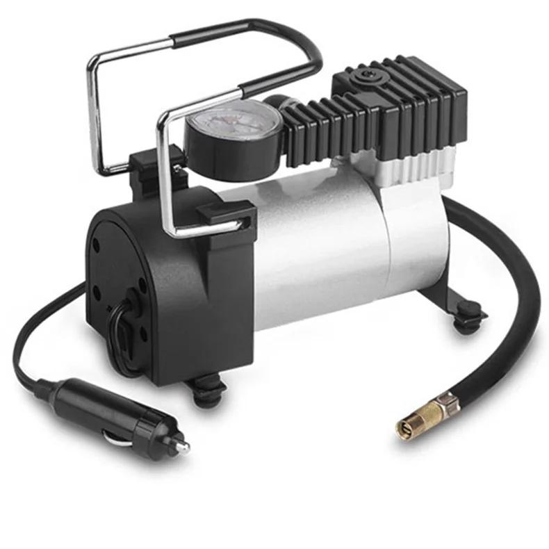 Wholesale Cheap Electric Fast Inflation Cigarette lighter Pointer Car Tire Inflator Pump