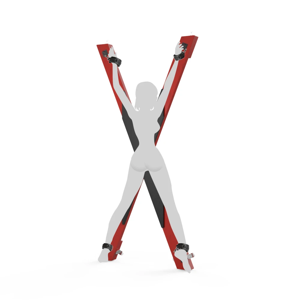 SM испанский осел секс мебель St AndrewS кросс эротический секс стул Dungeon Play St AndrewS Cross