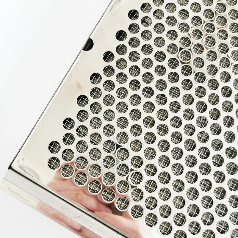 Фильтр для очистки Lampblack Расширенная металлическая сетчатая панель смазочный фильтр из нержавеющей