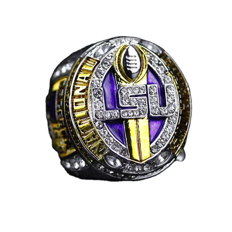 2019 LSU Tigers NCAA Football Champs ring fine jewelry rings