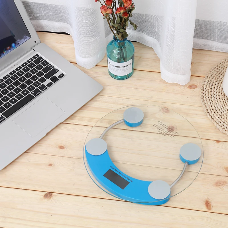 Dia26/33 см платформа из закаленного стекла 180 кг 396Ib цифровые весы для ванной