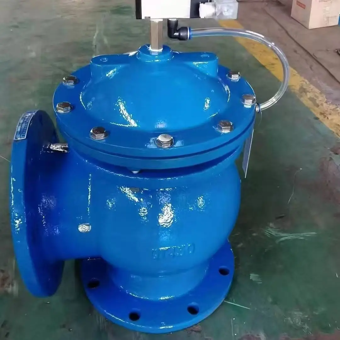 Large Diameter Diaphragm Flanged Quick Open Mud Valve Pneumatic Manual Cast Iron Mud Valve National Standard Dimensions