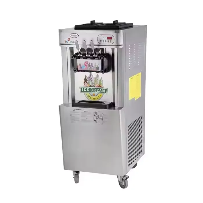 High Quality Best Selling Stainless Steel Commercial Ice Cream Machine 3 Flavors Factory Sale Price.
