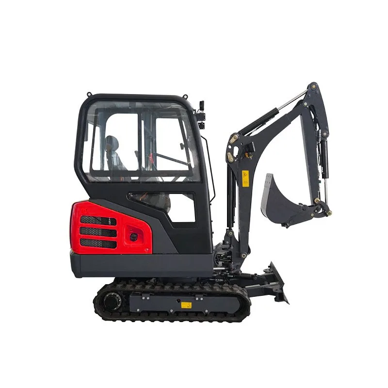 Chinese excavator SQ18A all-round micro excavator, the maximum depth is 4 meters