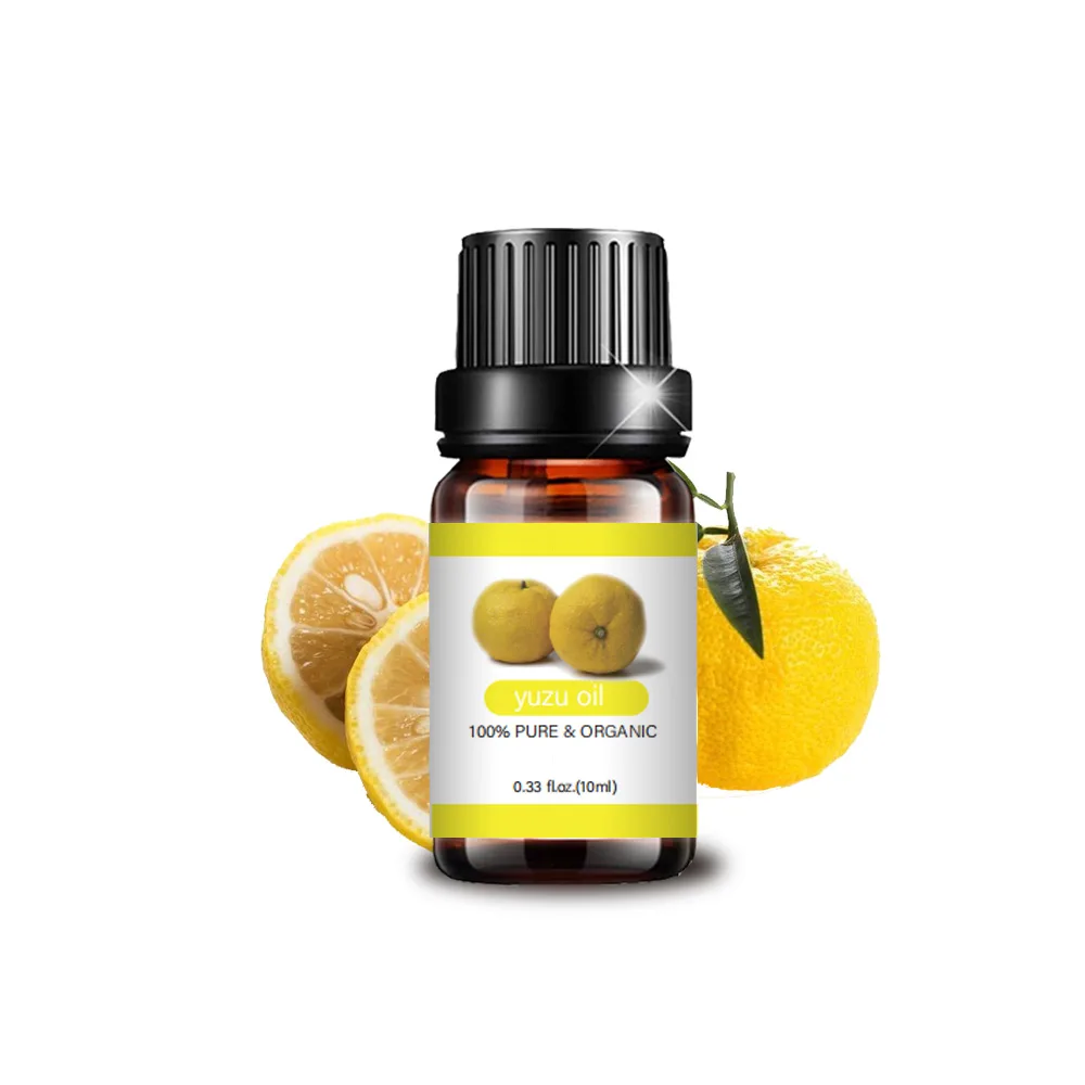 Оптовая продажа эфирное масло YUZU для ухода за кожей и волосами 100% чистое натуральное органическое пищевое yuzu