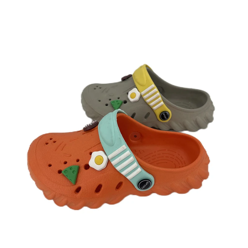 Kids EVA garden sandal breathable children slip on slippers