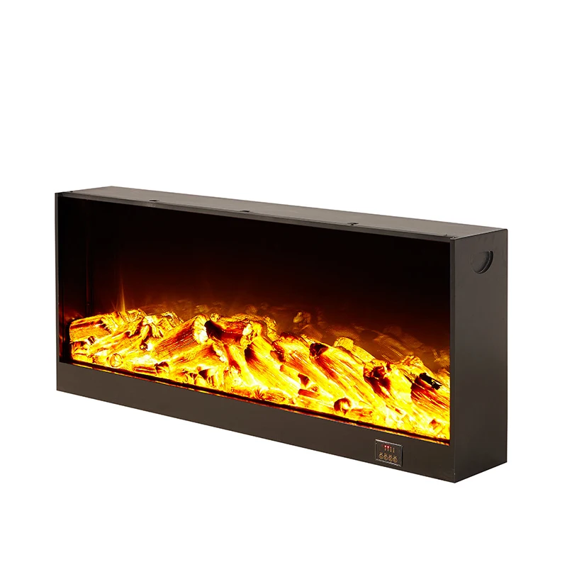 Remote Controlled gas fireplace cabinet for home use