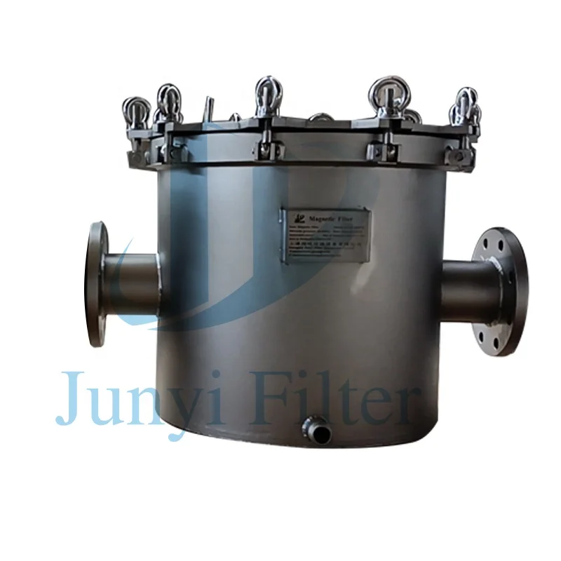 DN32-150 Stainless Steel Pipeline slurry iron remover permanent magnetic slurry iron remover