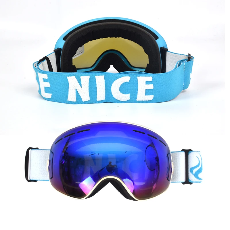 Manufacturer for custom ski goggles strap fashion snow eyewear elastic ski helmet goggles strap