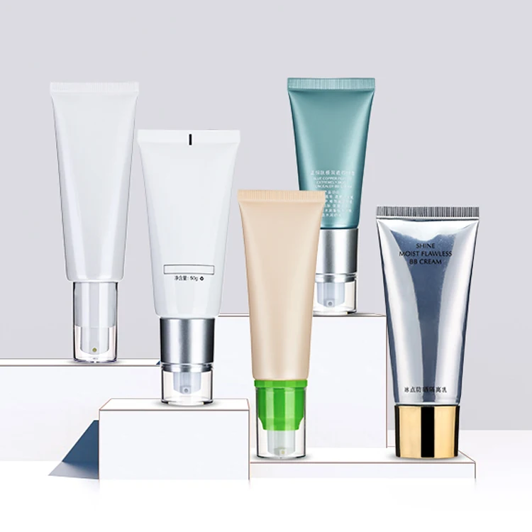 15ml 20ml 30ml 50ml 100ml aluminum plastic lotion bb cream squeeze tube empty cosmetic packaging soft tube for cream