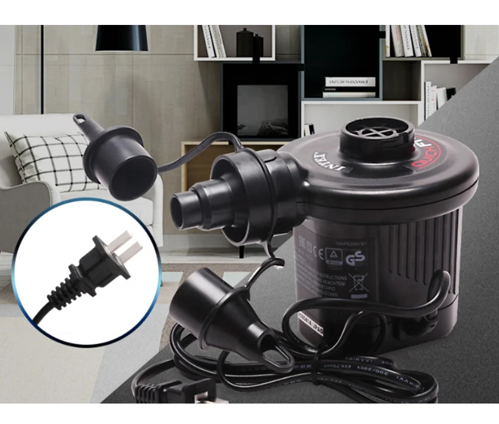 INTEX 66626 12 Volt Quick-Fill DC Electric Pump Home Use Electric Air Pump 1 buyer