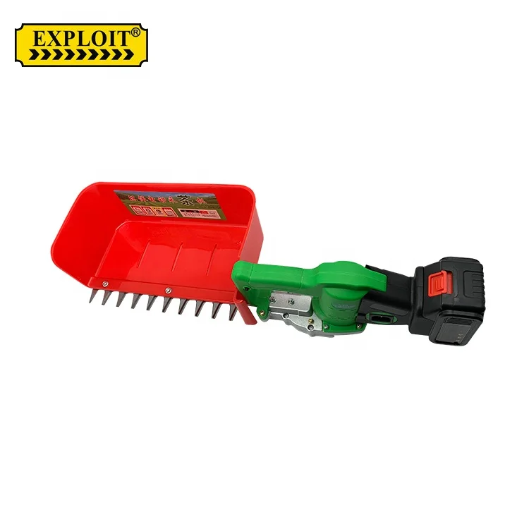 Wholesale custom 24V portable handheld electric mini tea leaf picking harvesting machine tea harvester