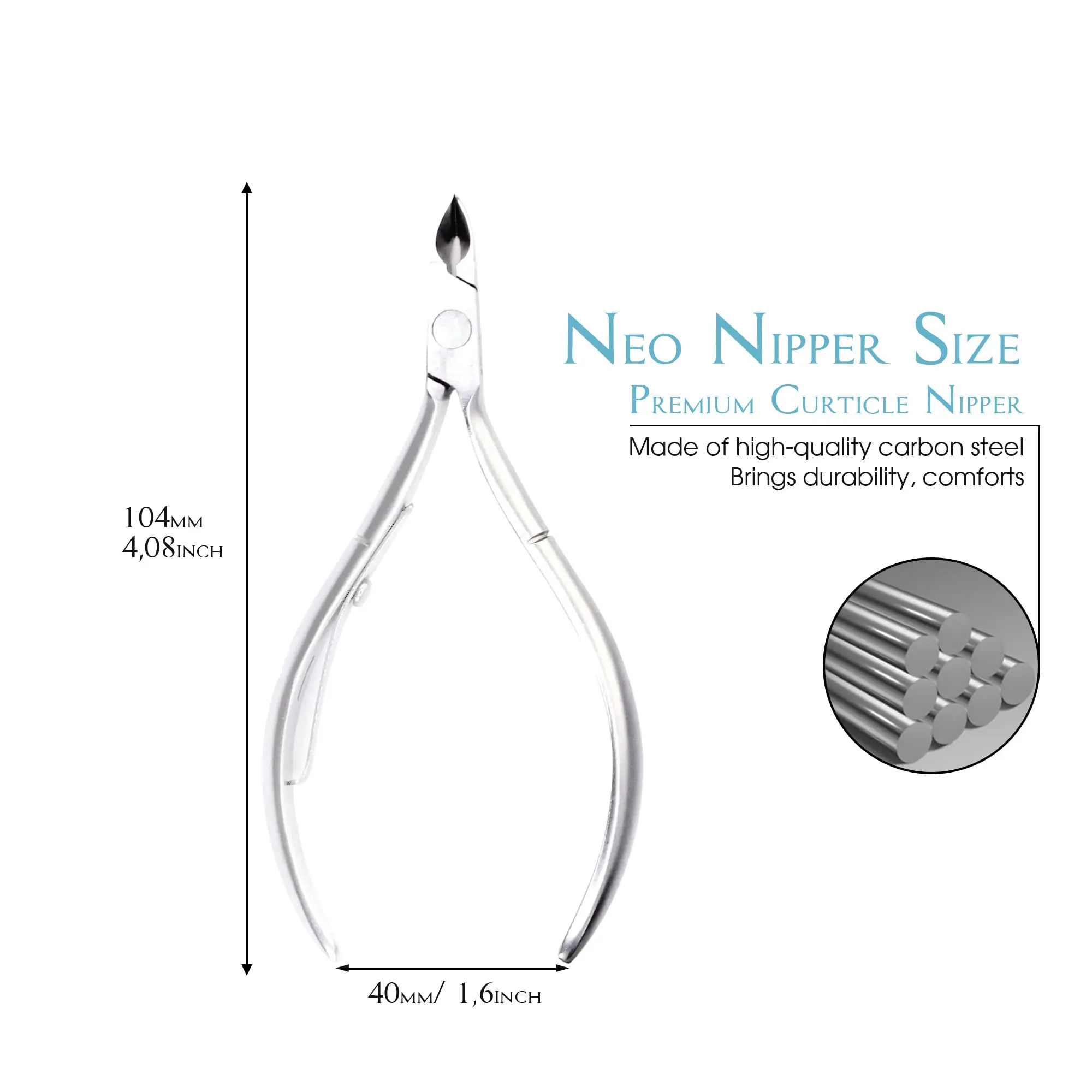 Vietnam Hard Steel Cuticle Nipper Jaw16 Cuticle Trimmer Pedicure Manicure Tools Nail Supplies For Export