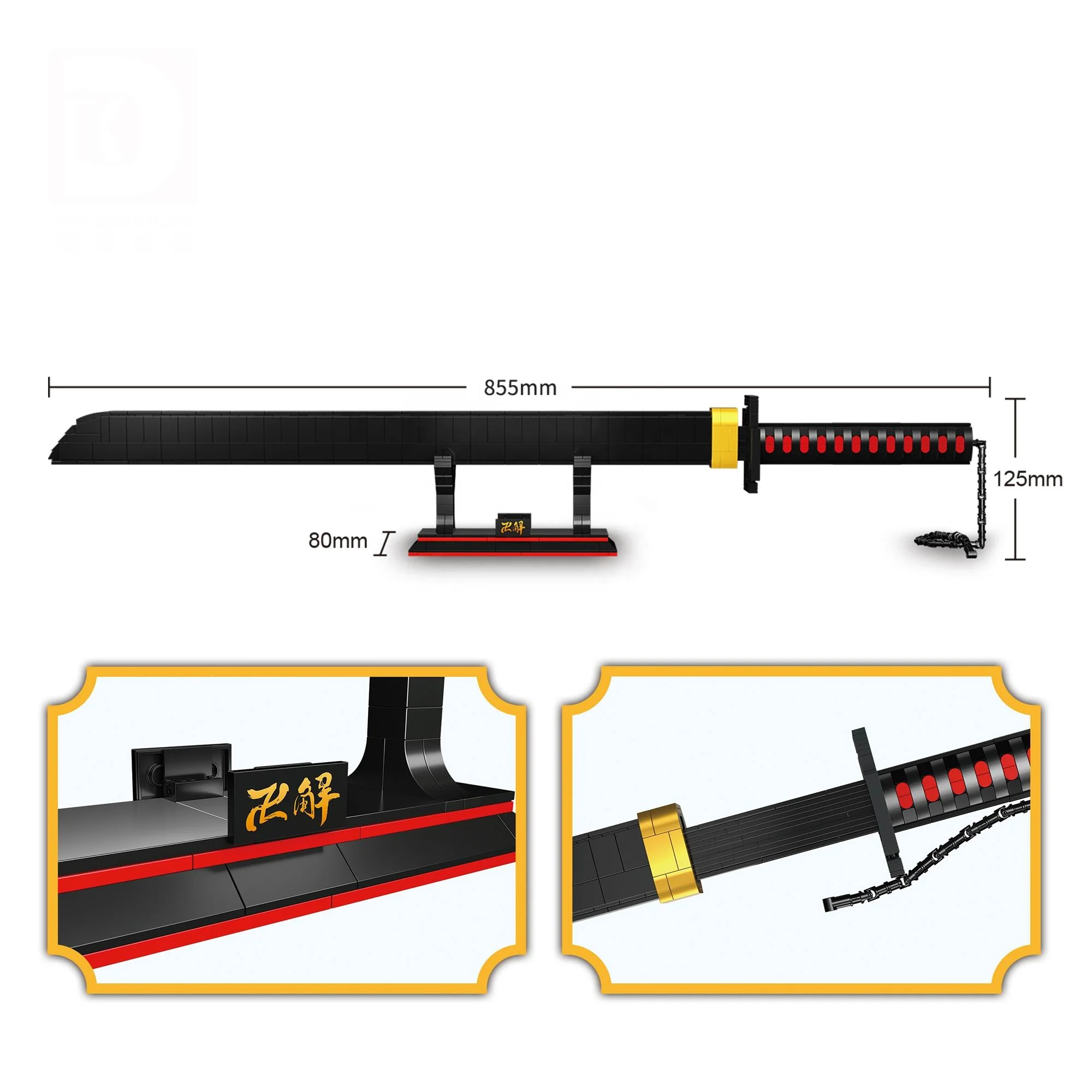 Creative Expert Ideas DIY Bleached Zhanyue Moc Building Block Brick Model Movie Game