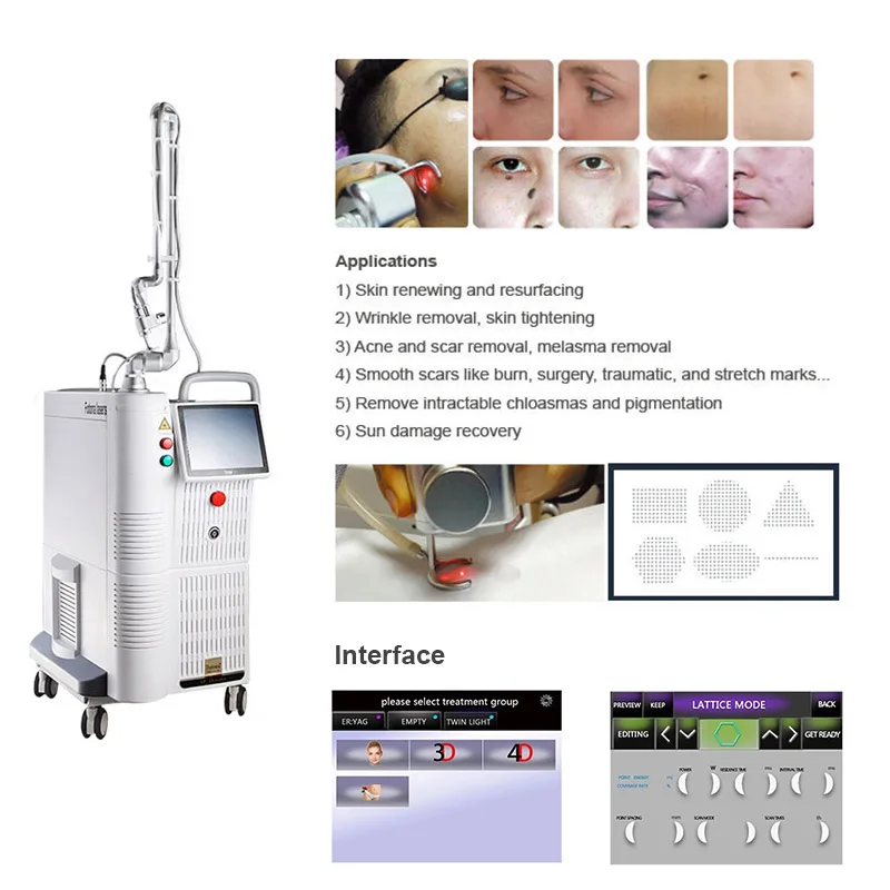2022 New Fractional Co2 Laser Scar Remove Beauty Devices Vaginal Tightening Co2 Fractional Laser Skin Rejuvenation Machine