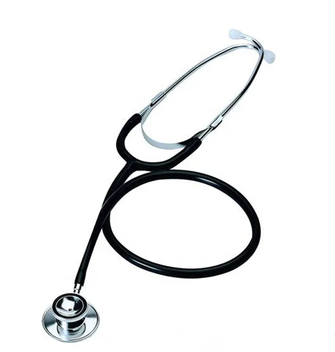 Кардиопульмонар, медицинский стетоскоп, профессиональный односторонний медицинский, для взрослых и детей, металлический, пластиковый