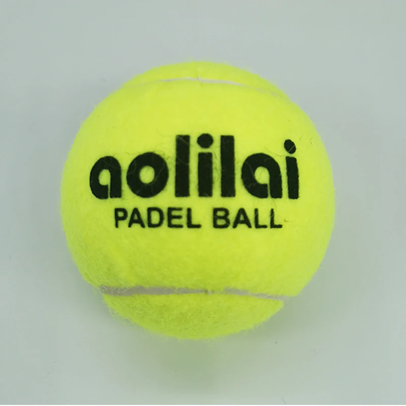 Wholesale Tennis Machine Cricket Rubber Professional Tennis Ball Custom Logo felt Material Mini Tennis Rackets Ball
