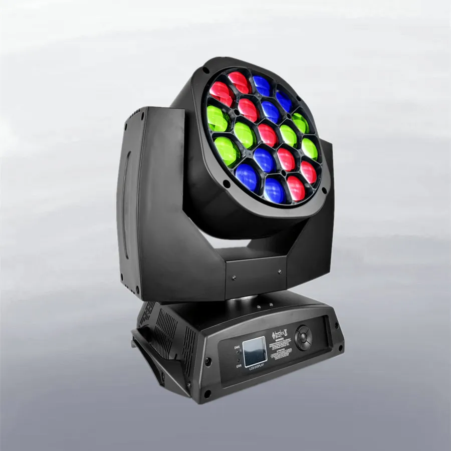 19x15w bee eye K10 led zoom wash beam led moving head Zoom Stage Light