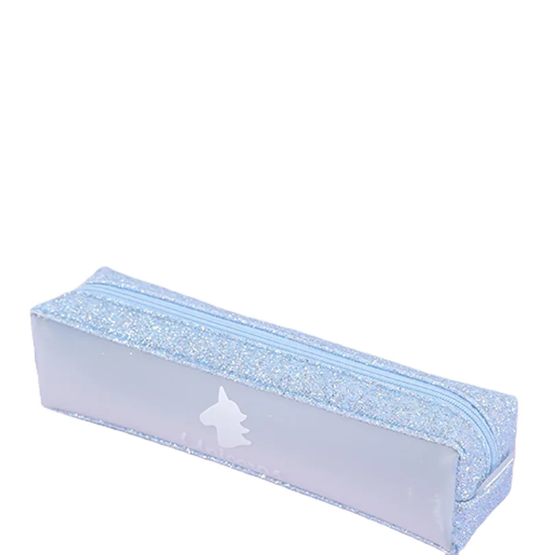 Shinning Unicorn  pencil case for girls TPU