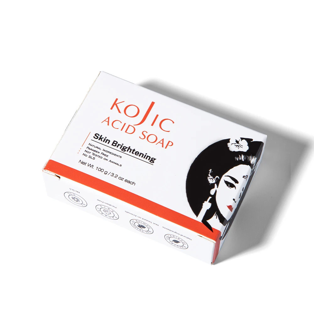 Custom Original Packing 100g Handmade Original Kojie Acid Skin Brightening Soap
