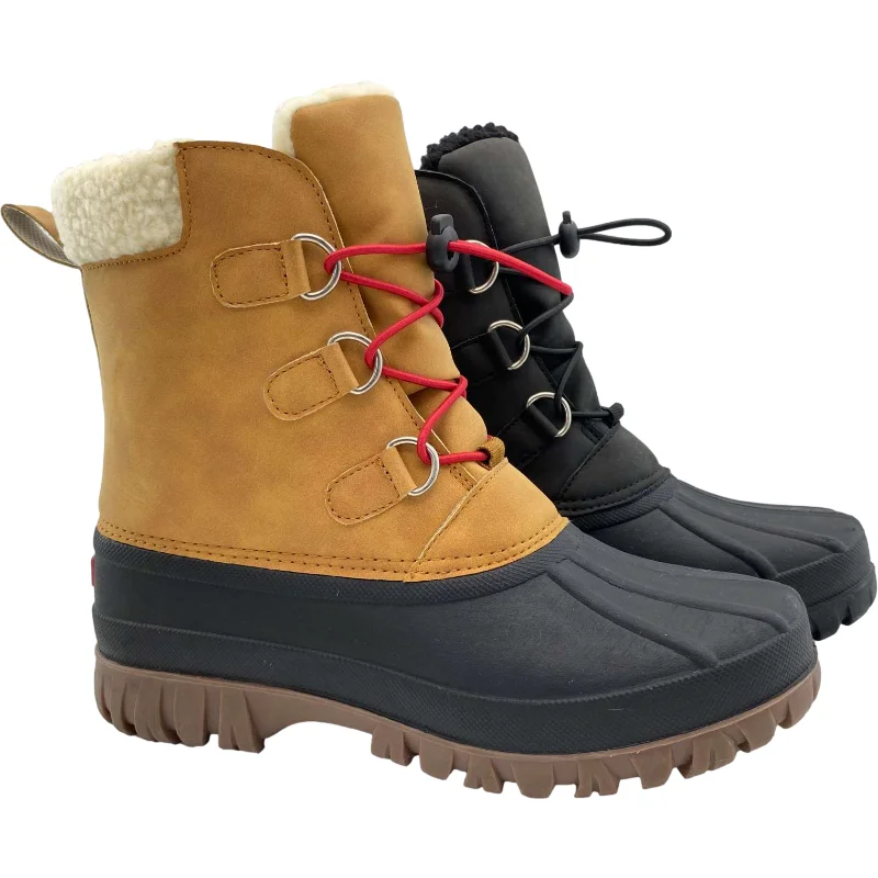 factory wholesale shoes custom logo Warm  Guaranteed quality proper price winter keep warm brown snow shoes women and men