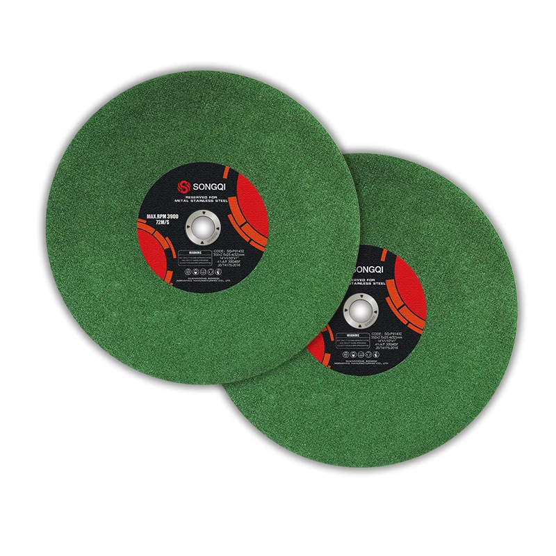 SONGQI 14 Inch 355x2.5/3.2x25.4/32mm Abrasive Cutting Disc Cut off Wheel for Metal Cutting disc