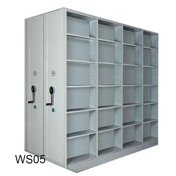Metal Mobile Rack Customised steel file compactor shelving office furniture mobile filling cabinet